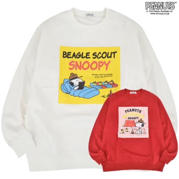 SNOOPY（スヌーピー） トレーナー PEANUT SNOOPY メンズ M L LL