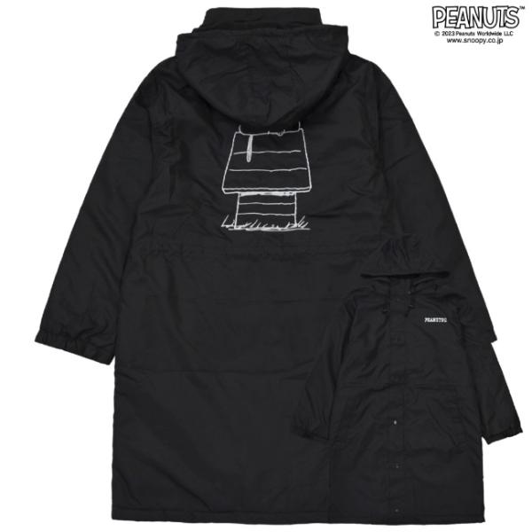 スヌーピーのキルトジャケットです落ち着いた色合いの2色展開なので デイリーカジュアルに着こなせる♪【サイズ】m、l、ll【カラー】ブラック、ネイビー、ブルー【素材】素材ポリエステル100%【サイズ表】M身丈:100cm身巾:60cm袖丈:5...