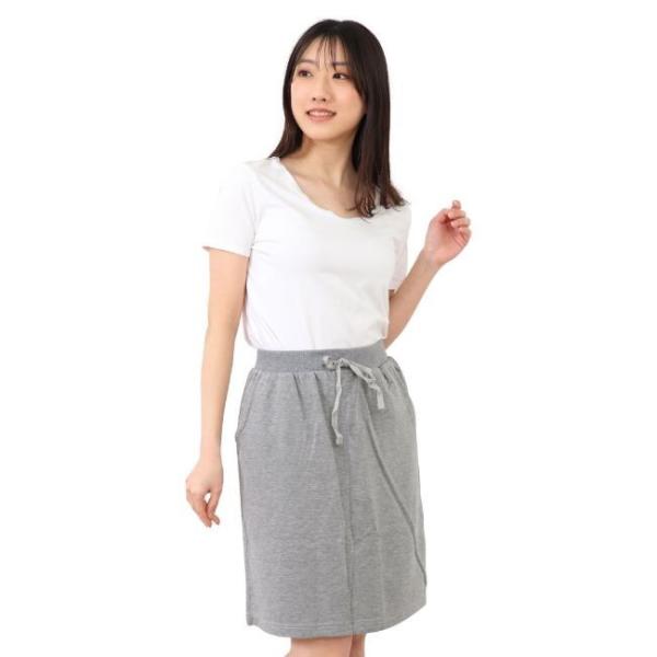SNOOPY（スヌーピー） ポケット付き スカート 膝丈 ウエストゴム S M L