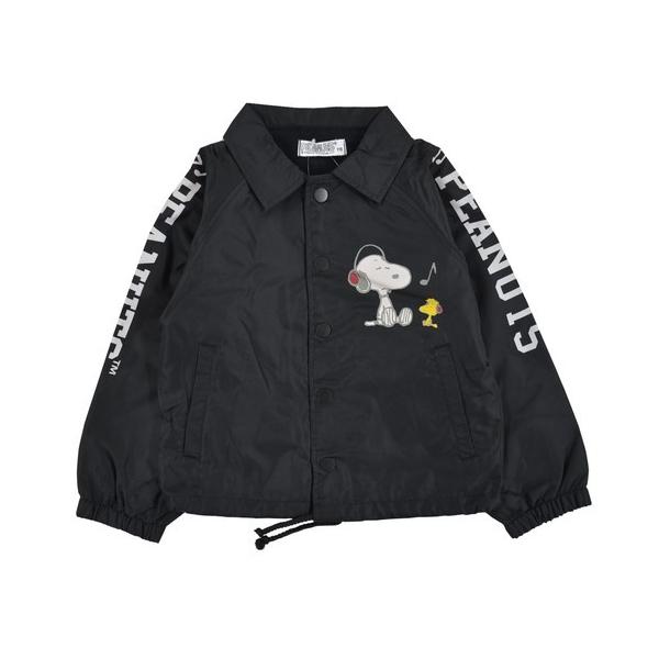 ブラックフライデー BLACK FRIDAY特別価格 期間11/18~11/28日まで人気キャラクタースヌーピーの子ども用のコーチジャケットです。軽く風を通しにくい素材のため寒い日に大活躍です。バックプリントもおしゃれでお出かけの時もスヌー...