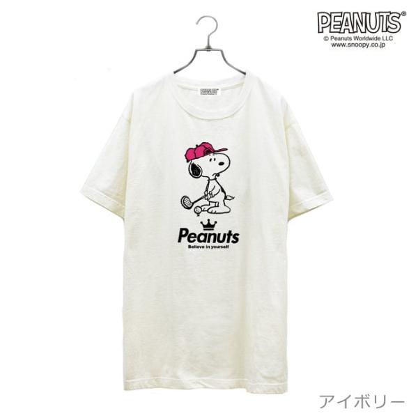 SNOOPY（スヌーピー） 半袖 Tシャツ ゴルフ 練習 打ちっ放し 学園祭 