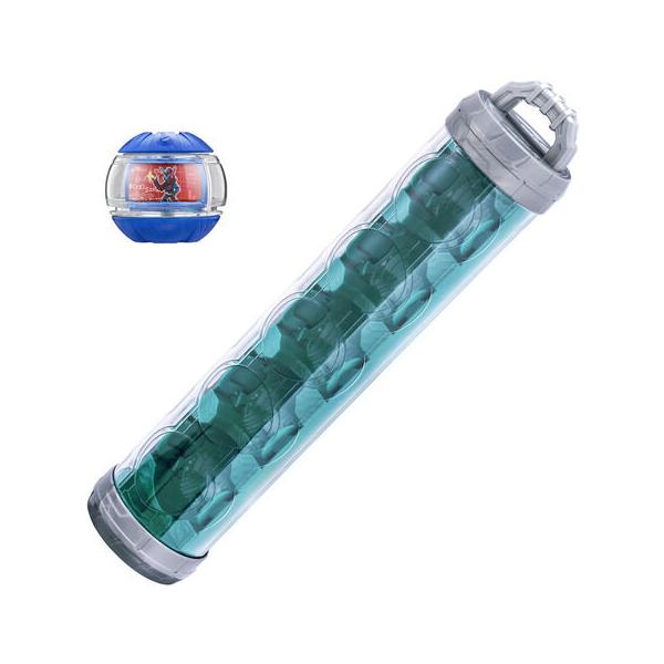 【セット内容】DXカプセムシリンダー…1・ビルドカプセム…1『仮面ライダーゼッツ』より、「DXカプセムシリンダー」が登場！ライダーカプセムシリーズを5個までセットできる収納ケースです。カバーをスライドさせて開閉し、カプセムを収納することがで...