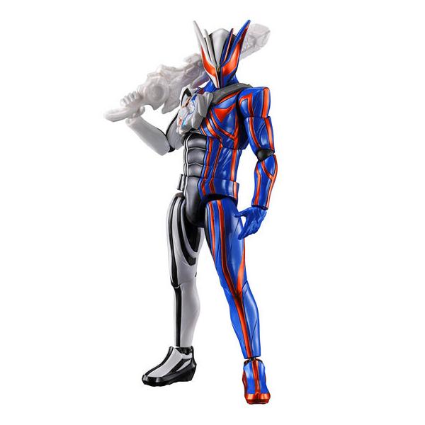 【セット内容】フィギュア本体…1・ブレイカムバスター…2・交換用手首…3（握り拳×左右、ブレイカムバスター保持用右手首） 仮面ライダーノクスが最速立体化！新搭載可動POINT01：上下スライド式の腰可動だけでなく、胸可動も上下スライド式に進...