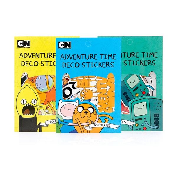 Adventure Time アドベンチャータイム Bigデコステッカーセット フィン Gf キャラクタースタッフ 通販 Yahoo ショッピング