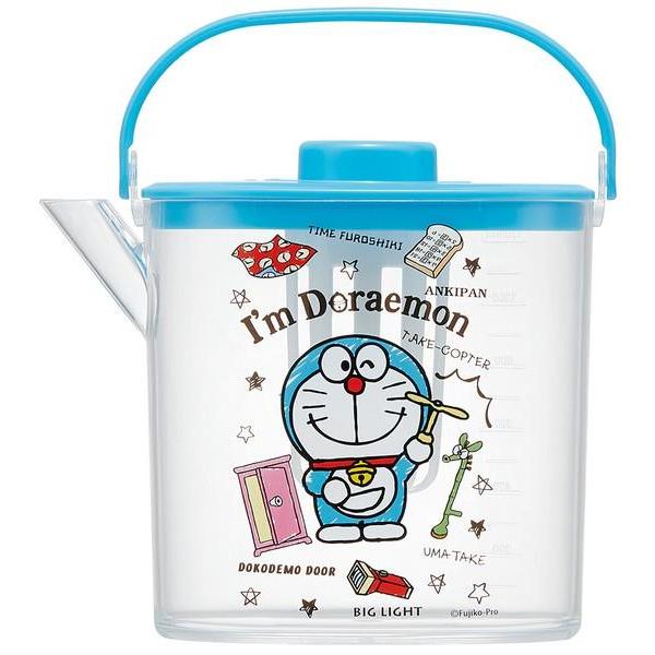 ドラえもん ティーバッグ用茶こし付 1.2L ピッチャー 冷茶ポット 冷