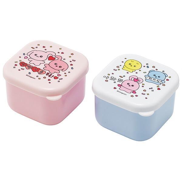 保存容器・ケース 226 チェゴシム ミニシールボックス 130ml 2個セット 保存容器 デザート