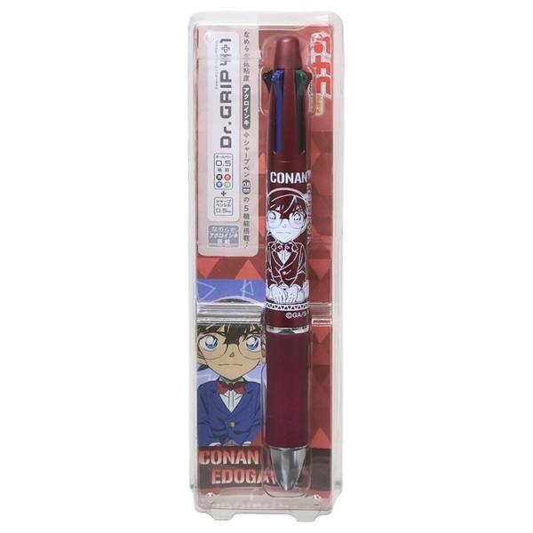 コナン　ボールペン（バラ売り可能） 名探偵コナン ボールペン Dr.Grip4+1ドクターグリップ 江戸川コナン