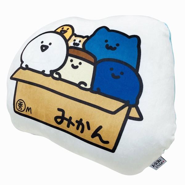 お文具といっしょ ダイカット クッション お文具集合 : キューティー