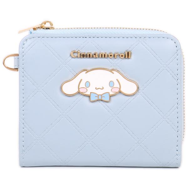 シナモロール 財布 二つ折りウォレット ピンク おしゃれ かわいい
