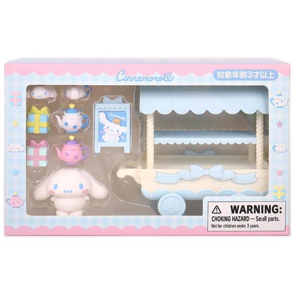 シナモロール ドール＆ワゴン ままごと お店屋さんごっこ ドールハウス