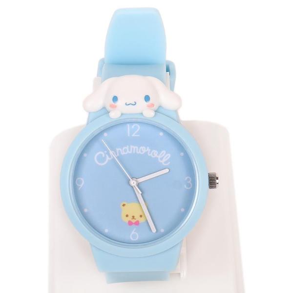シナモロール 腕時計 マスコット付きウォッチ レディース 女子 女の子 可愛い シンプル サンリオ sanrio キャラクター