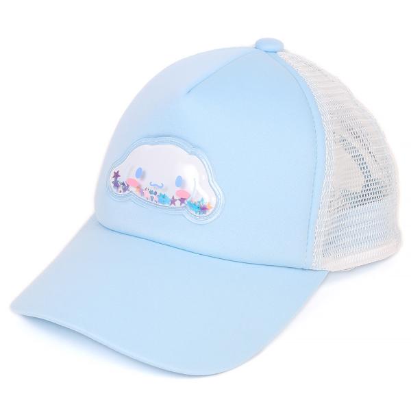 シナモロール キッズメッシュキャップ 帽子 UV対策 かわいい 子ども キッズ 女の子 サンリオ sanrio キャラクター