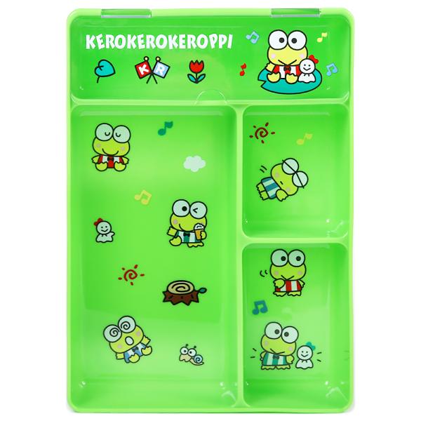 けろけろけろっぴ ふた付きトレイ 小物入れ 整理整頓 おしゃれ