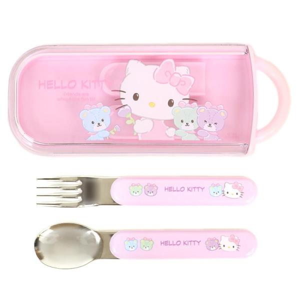ハローキティ ランチコンビセット スプーン フォーク 弁当用カトラリー