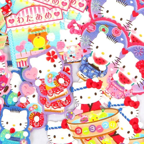 夏シール ハローキティ 和風 ちょうちん 提灯 日本の夏 サンリオ Sanrio キャラクター キュートなステーショナリー特集 Kt01 4960 キャラクターズショップ キラキラ 通販 Yahoo ショッピング