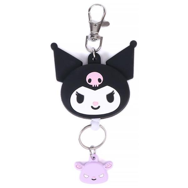 クロミ フェイス形リールキーホルダー サンリオ sanrio