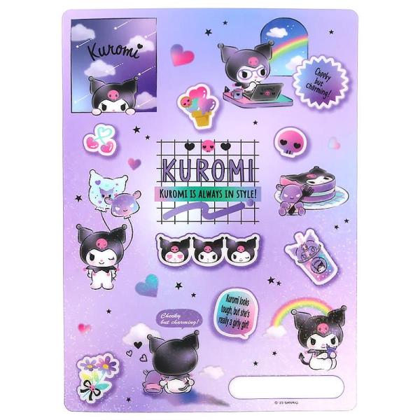 他サイト： クロミ 下敷き ホログラム加工 日本製 サンリオ 入園入学 進級 応援 sanrio キャラクター 小学生 女の子の商品画像