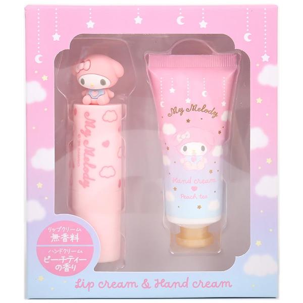 マイメロディ リップクリーム＆ハンドクリームセット うるおい 保湿