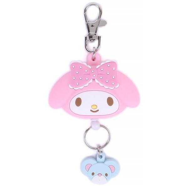 サンリオマスコット&誕生石風リング　キーホルダー サンリオマスコット&誕生石風リング キーホルダー