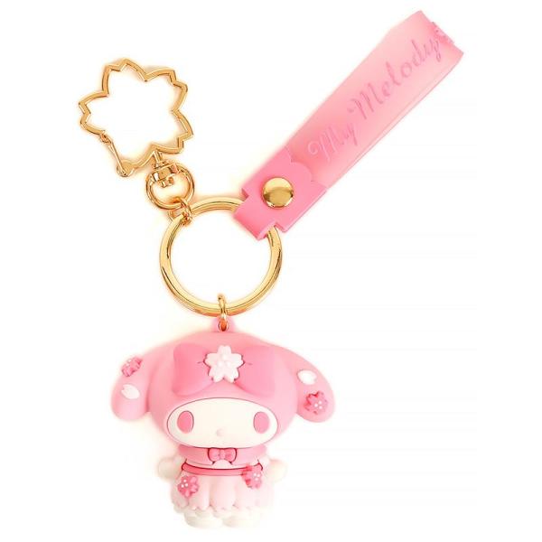 マイメロディ 立体キーホルダー 桜 さくらデザインシリーズ