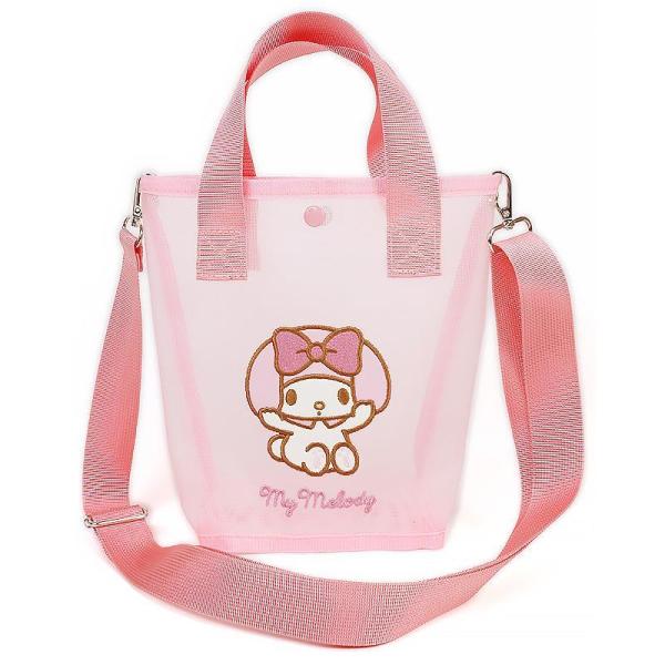 マイメロディ 2WAY トートバッグ ショルダーバッグ メッシュ