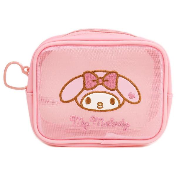 マイメロディ メッシュポーチ ミニポーチ コンパクト キャラクター