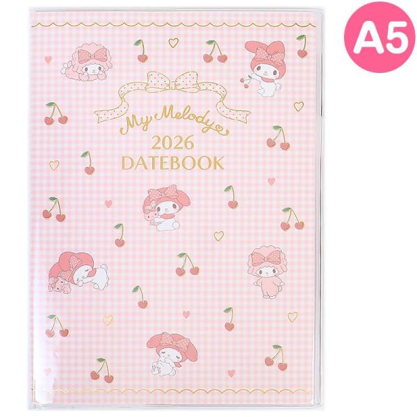マイメロディ 手帳 A5 デイトブック スケジュール帳 ダイアリー 予定