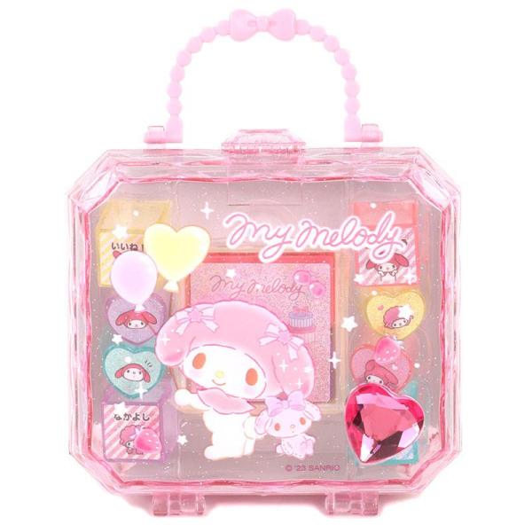 マイメロディ スタンプセット 宝石箱のようなケース入り 子ども キッズ
