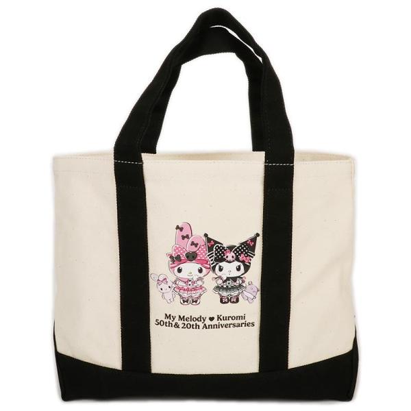 マイメロディ×クロミ 帆布トートバッグ バイカラー 50周年記念 16オンス  レディース 女子 サンリオ sanrio キャラクター