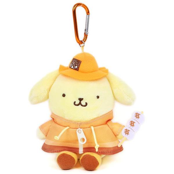 ポムポムプリン マスコットホルダー ミニぬいぐるみ かわいい