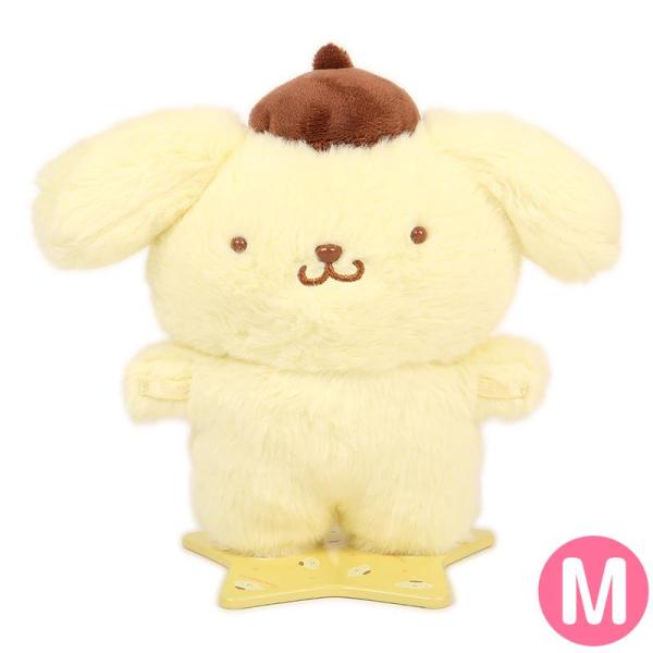 当時物 未開封 ポムポムプリン サンリオキャラクター とびだすマスコット ポムポムプリン ぬいどりドール M ぬいぐるみ ぴたっとふれんず