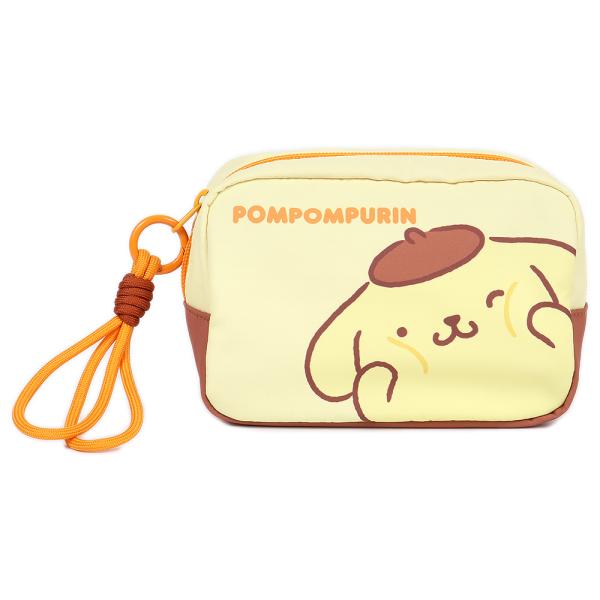 ポムポムプリン ポーチ 化粧ポーチ ポーズ メイクポーチ 小物入れ 収納  新生活 サンリオ sanrio キャラクター