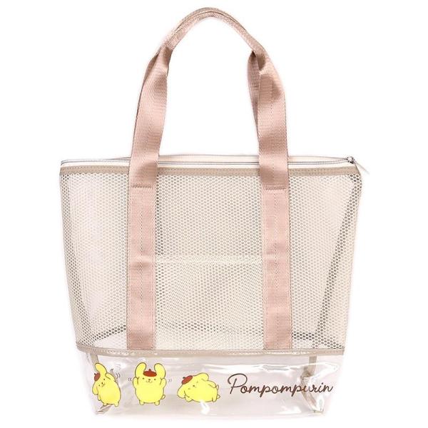 ポムポムプリン メッシュトートバッグ トート サンリオ sanrio