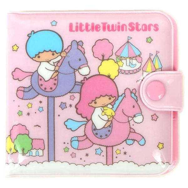 Sanrio リトルツインスターズ 廃盤 イヤーマフ & 財布 & お守り リトルツインスターズ ミニ財布 二つ折り財布 ビニール