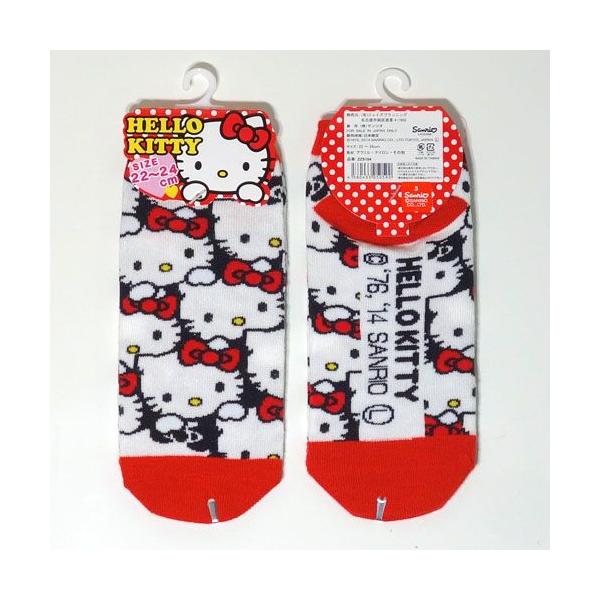 Hello Kitty かわいい靴下 キティ靴下 キティちゃん靴下 キティショートソックス キャラクターグッズ ハローキティソックス22 24ｃｍ Kogao Red Buyee Buyee Japanese Proxy Service Buy From Japan Bot Online