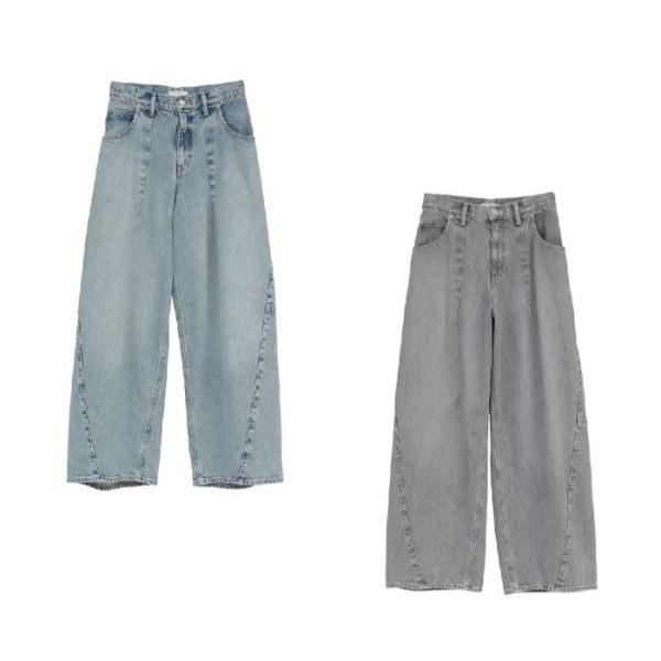 CLANE（クラネ） 即日発送 正規商品 コクーン バルキー デニム パンツ