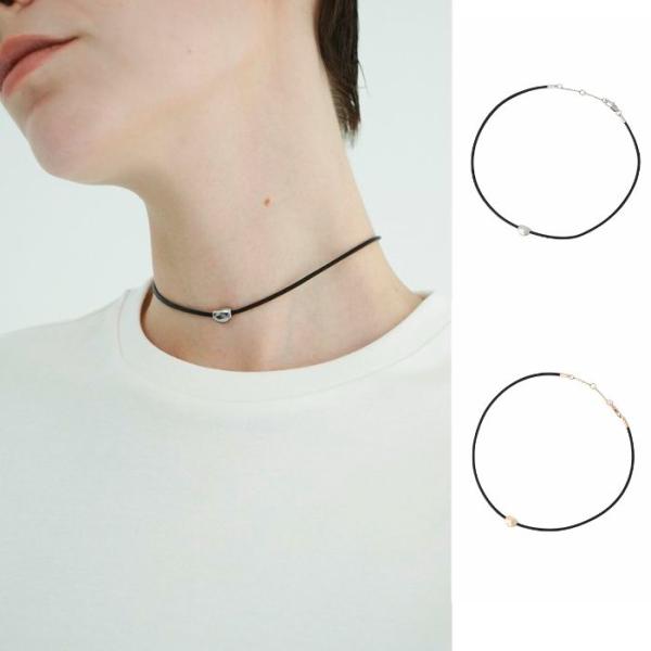 CLANE 正規商品 クラネ アクセサリー メタル チャーム チョーカー METAL CHARM CHOKER シルバー/ゴールド 2色展開 2026秋冬新作