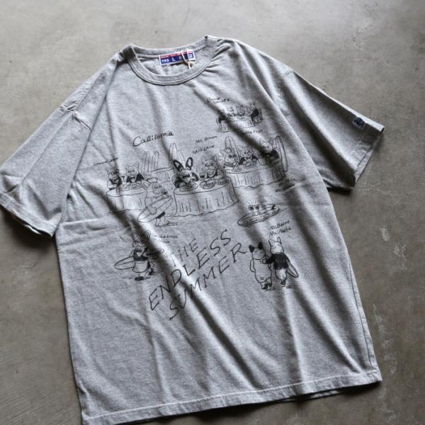SALE 30%OFF テス トップス ユニセックス TES フレブル ブヒ 8812 ディナー 半袖 Tシャツ 8812 BUHI DINNER T-SHIRT ミックスグレー Mix Gray 2026春夏新作
