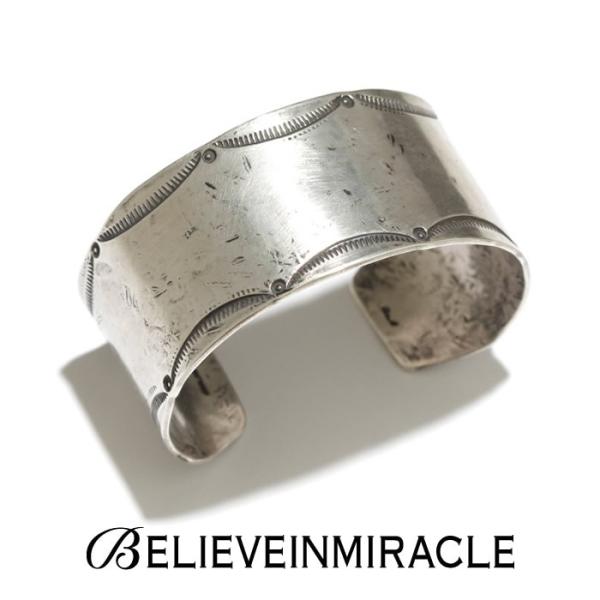 BELIEVE IN MIRACLE ビリーブインミラクル WIDE BANGLE LEAF SILVER 925 ワイドバングル リーフ シルバー ブレスレット 通販 ブレスレット SILVER MESH BANGLE WIDE:シルバーメッシュ バングル ワイド