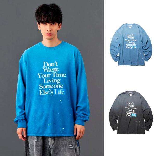 リベレイダース ロンT LIBERAIDERS ユニセックス ライフ ロングスリーブ プリント 長袖Tシャツ LIFE L/S TEE ネイビー/ブラック 2色展開 2026年春夏新作