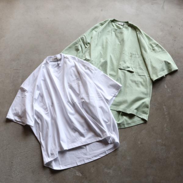SALE 20%OFF アルヴァナ トップス alvana フェード バルーン ポケット付き 半袖 Tシャツ FADE BALLON S/S PK TEE SHIRTS 2色展開 2026春夏新作