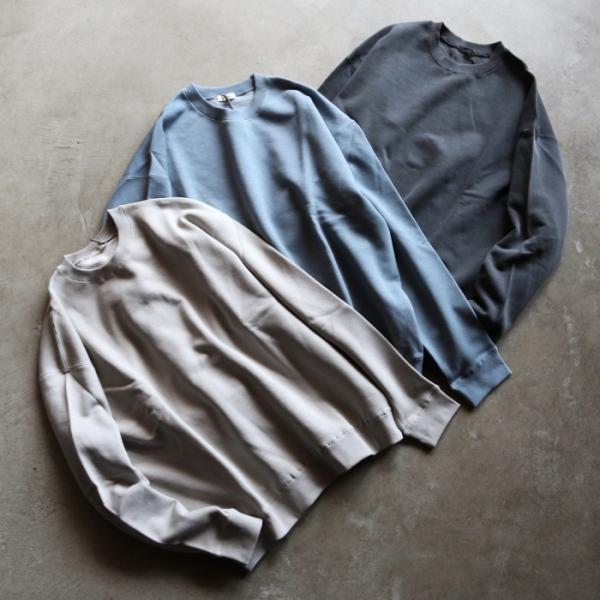 アルヴァナ トップス スウェット  無地 alvana  フリード フリース クルーネック スウェット FREED FLEECE CREWNECK SWEAT 3色展開 2026秋冬新作