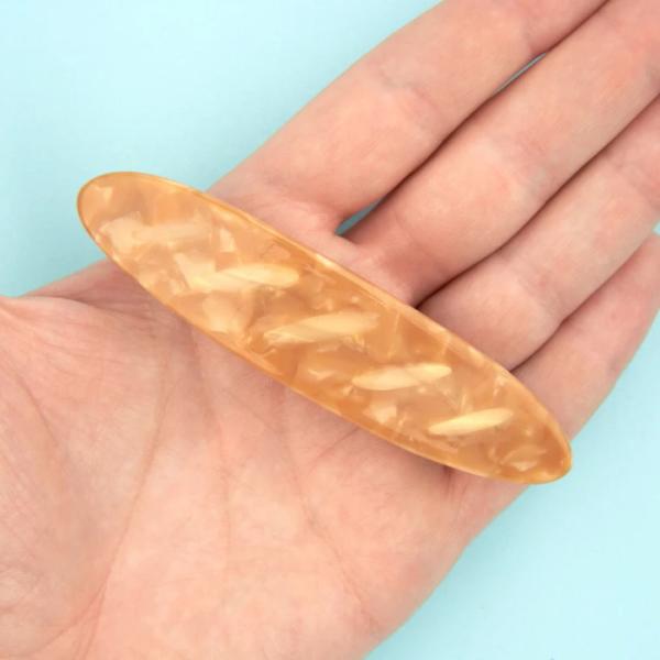 ククシュゼット 正規商品 アクセ クリップ パン スイーツ かわいい フランス Coucou Suzette バゲット バレッタ Baguette French Barrette ベージュ Beige