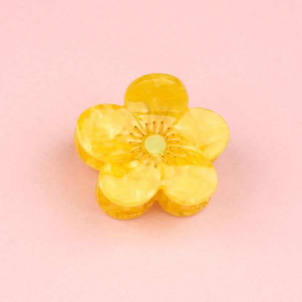 ククシュゼット 正規商品 ヘア アクセ クリップ Coucou Suzette キンポウゲ バターカップ ミニヘアクロー Buttercup MiniHairClaw イエロー Yellow
