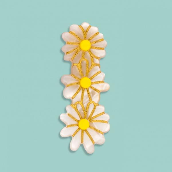 新作【新品未使用】アレク 希少　花　クリップ M M クリップ｜ALEXANDRE DE PARIS（アレクサンドル ドゥ パリ）