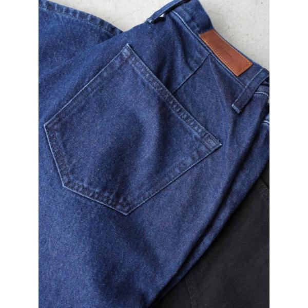 エディットクロージング ボトムス  EDIT CLOTHING スラック スデニム slacks denim インディゴ Indigo 2026秋冬新作