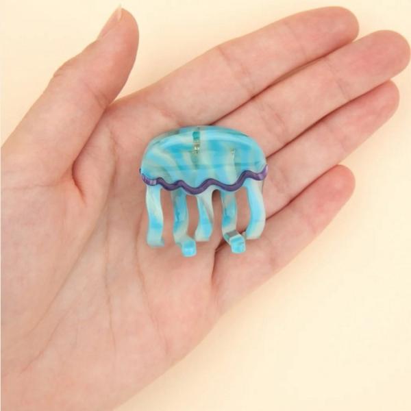 ククシュゼット 正規商品 Coucou Suzette ヘア アクセ クリップ かわいい ギフト フランス クラゲ ミニ クロー Jellyfish Mini Hair Claw