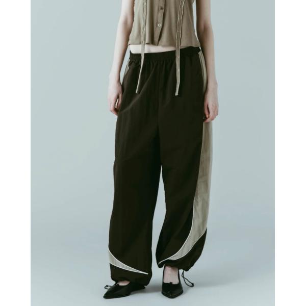 Knuth Marf パンツ ユニセックス クヌースマーフ ナイロンイージーパンツ nylon easy pants(unisex) ネイビー/ブラウン/ブラック navy/brown/black 2026春夏新作