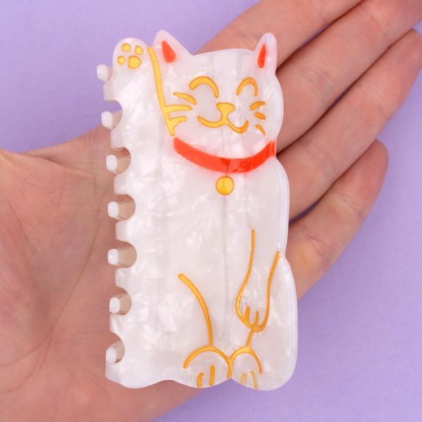 【ジョリーフルール 】天使な猫ちゃん　ヘアクリップ セット ジョリーフルール 】天使な猫ちゃん ヘアクリップ セット