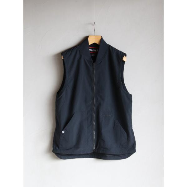NEW VINTAGE GOLF ユニセックス ベスト ニュービンテージ ゴルフ マーモット ワークベスト MARMOT × NVG Golf Work Vest(BLACK) ブラック 2026秋冬新作